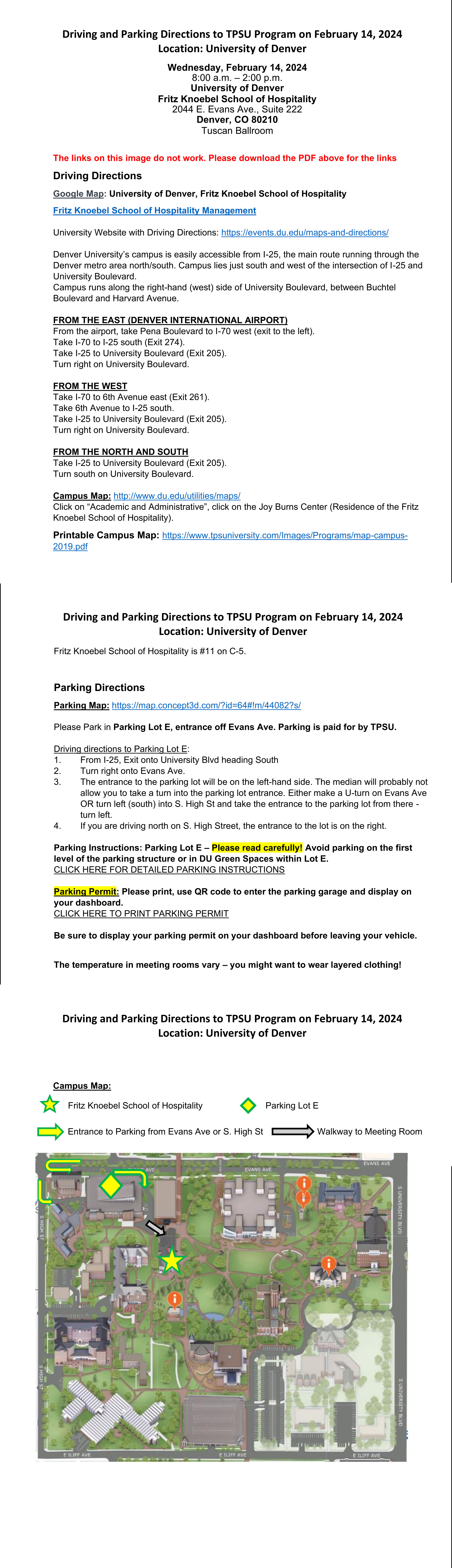 TPSU Agenda