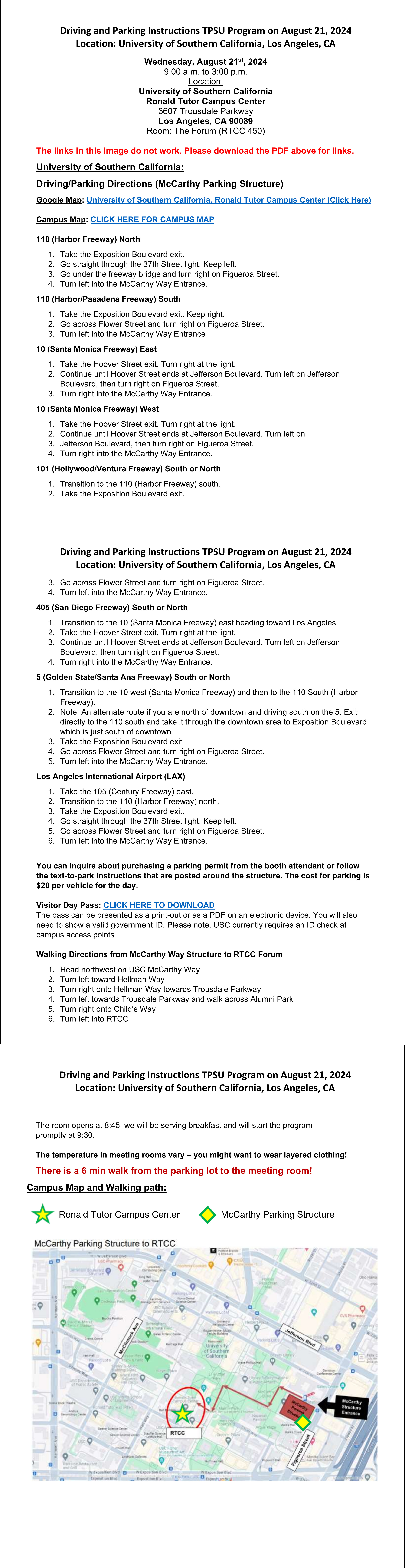 TPSU Agenda