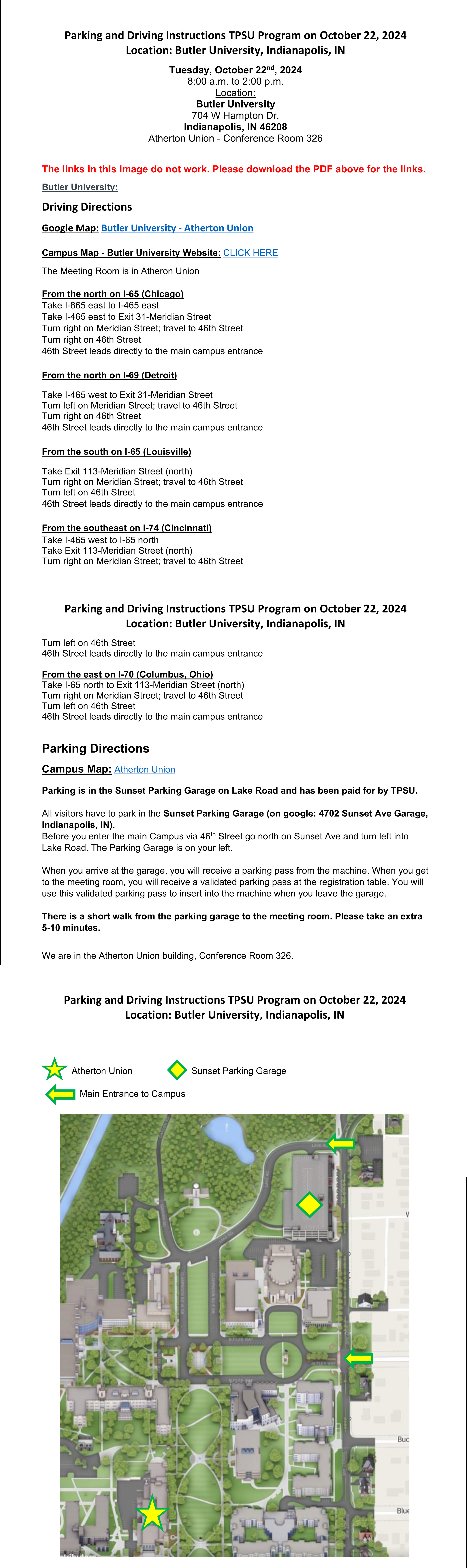 TPSU Agenda