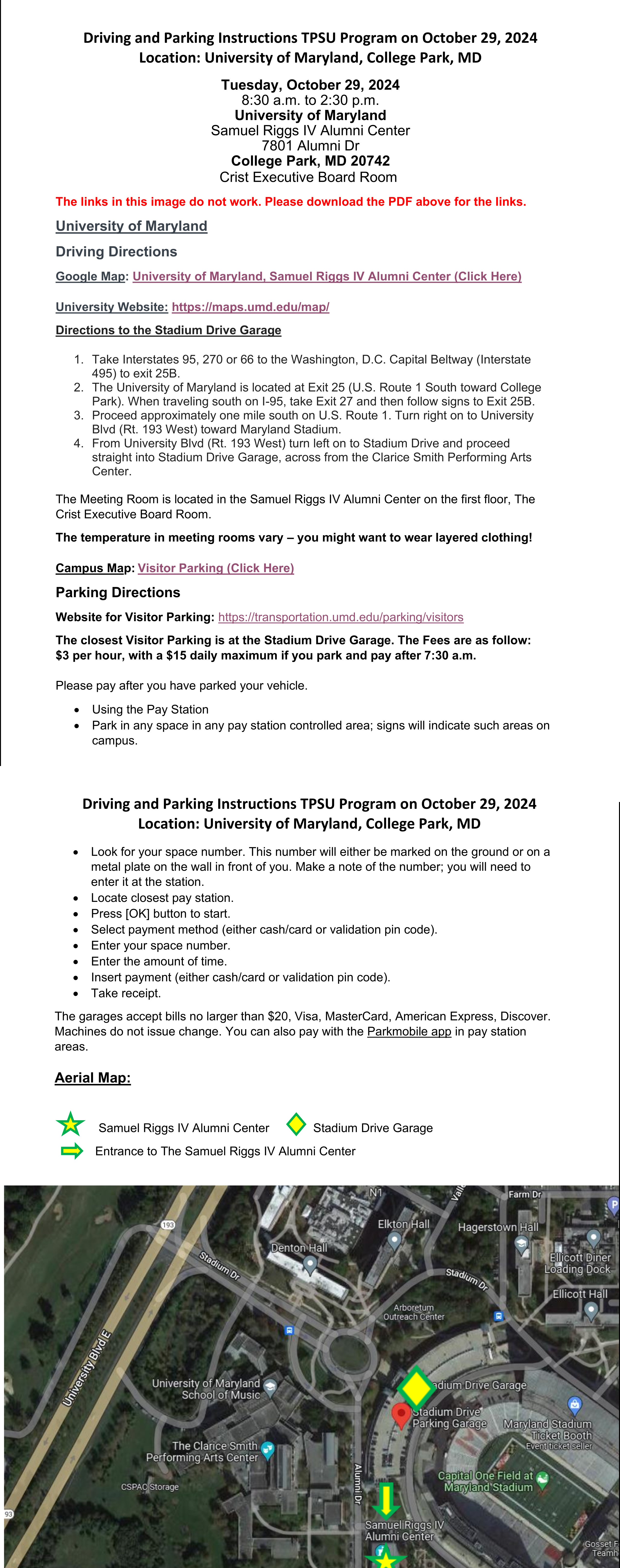 TPSU Agenda