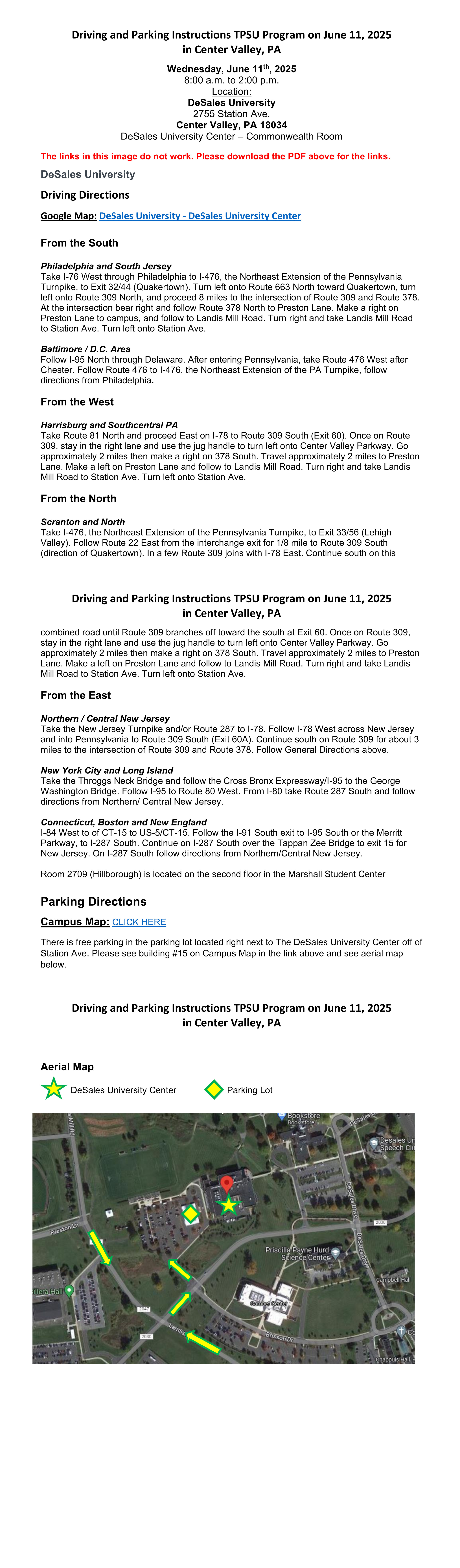 TPSU Agenda