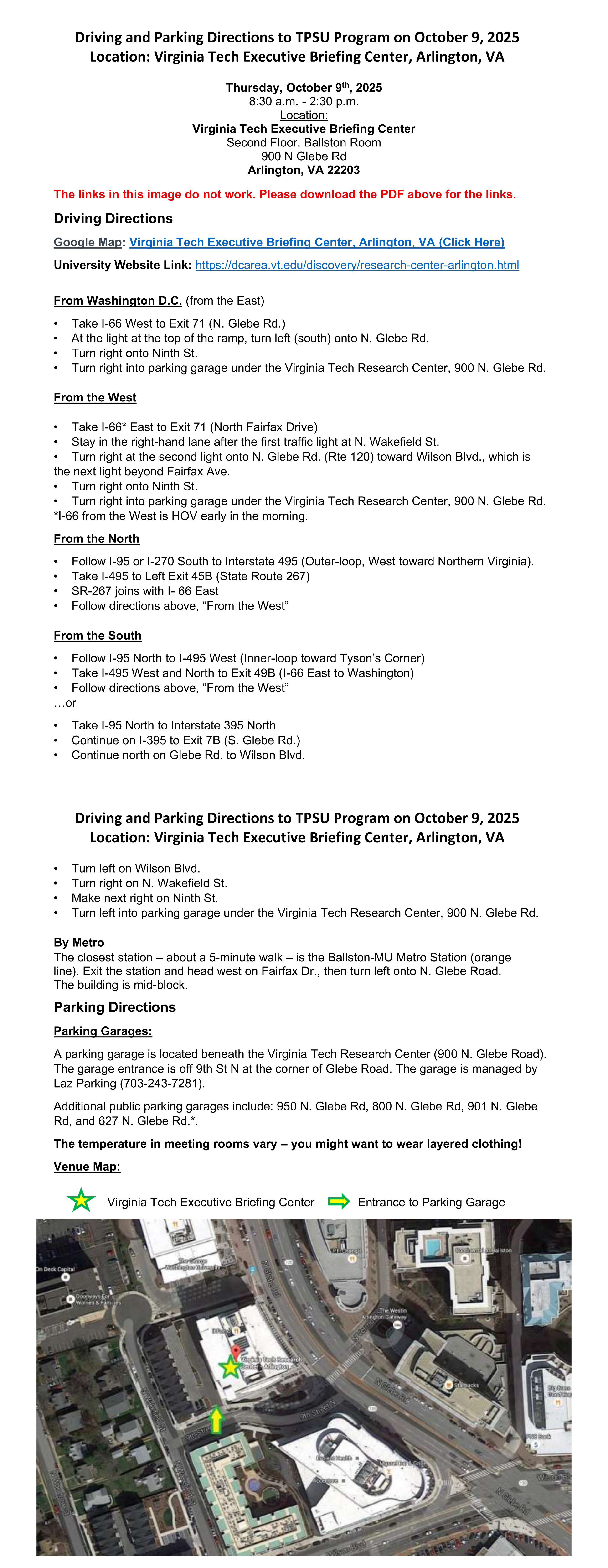 TPSU Agenda