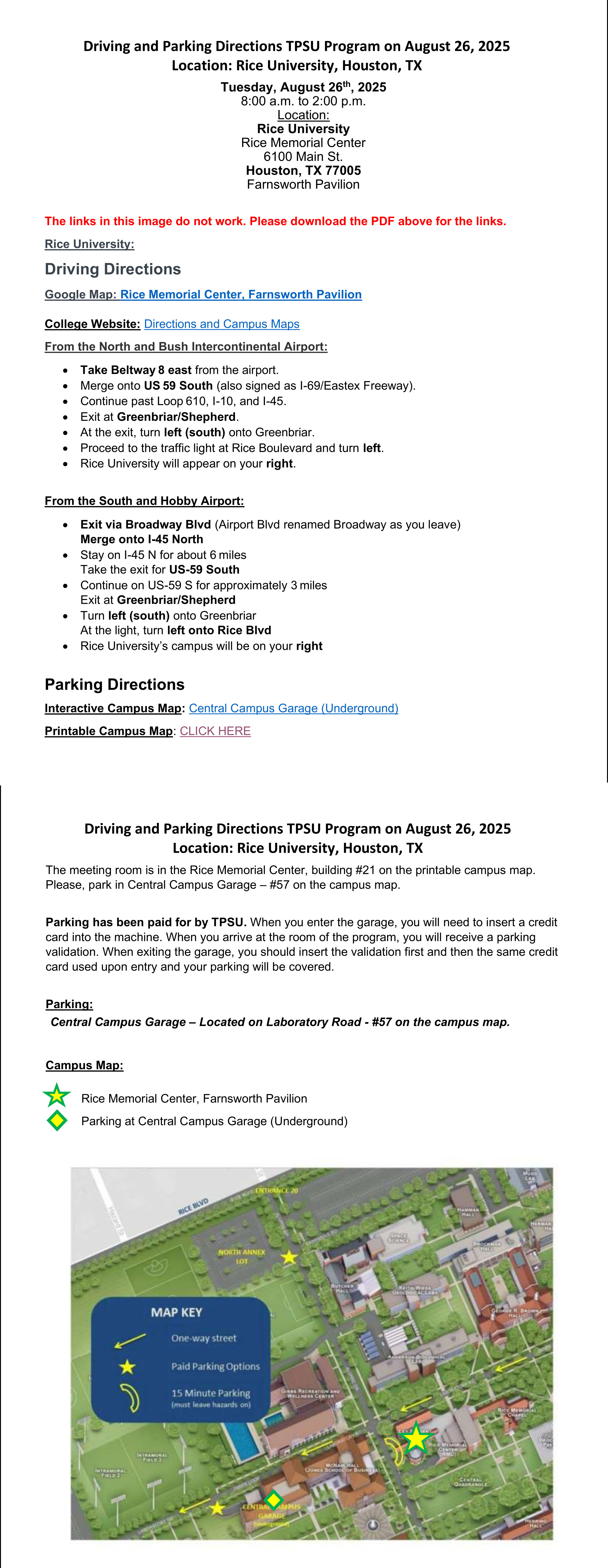 TPSU Agenda