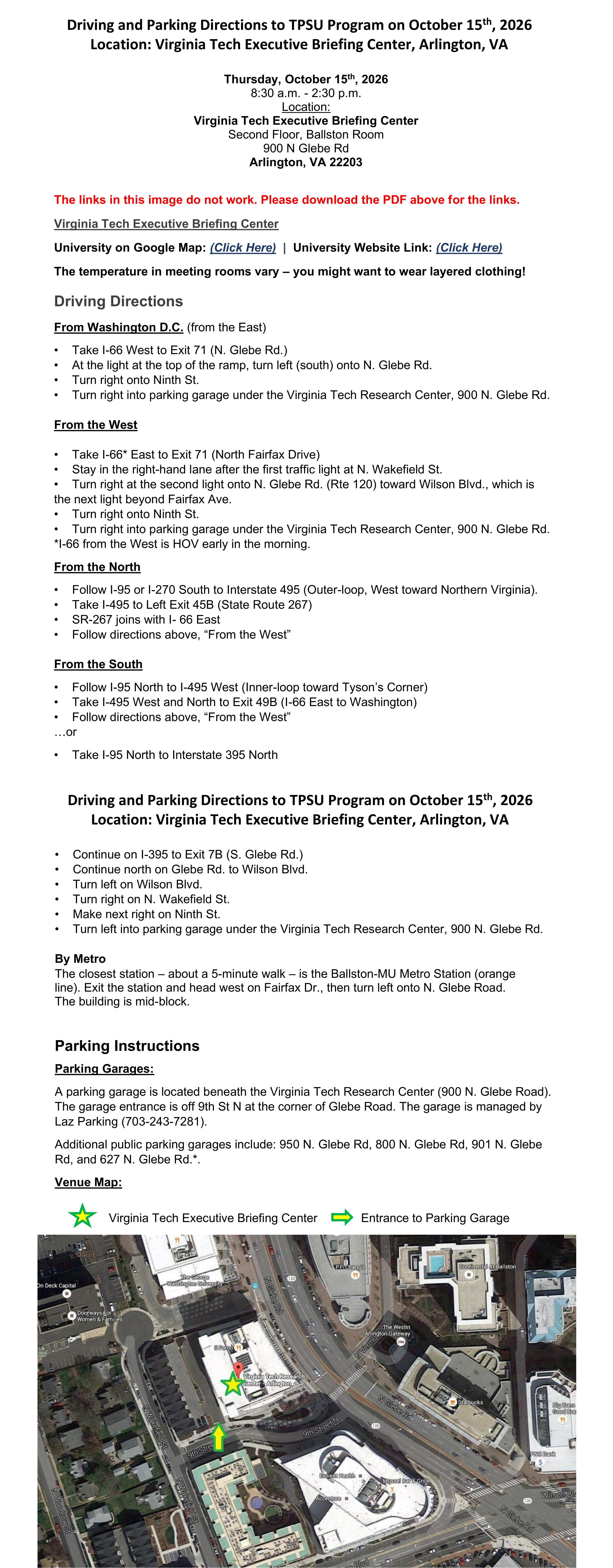 TPSU Agenda